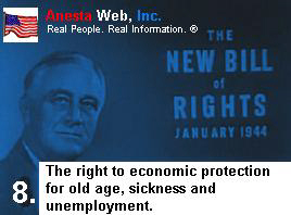 The Right To Economic Protection For Old Age, Sickness and Unemployment.